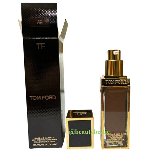 NIB Tom Ford Shade and Illuminate Soft Radiance Foundation SPF 50 11.0 Dusk - Picture 1 of 9